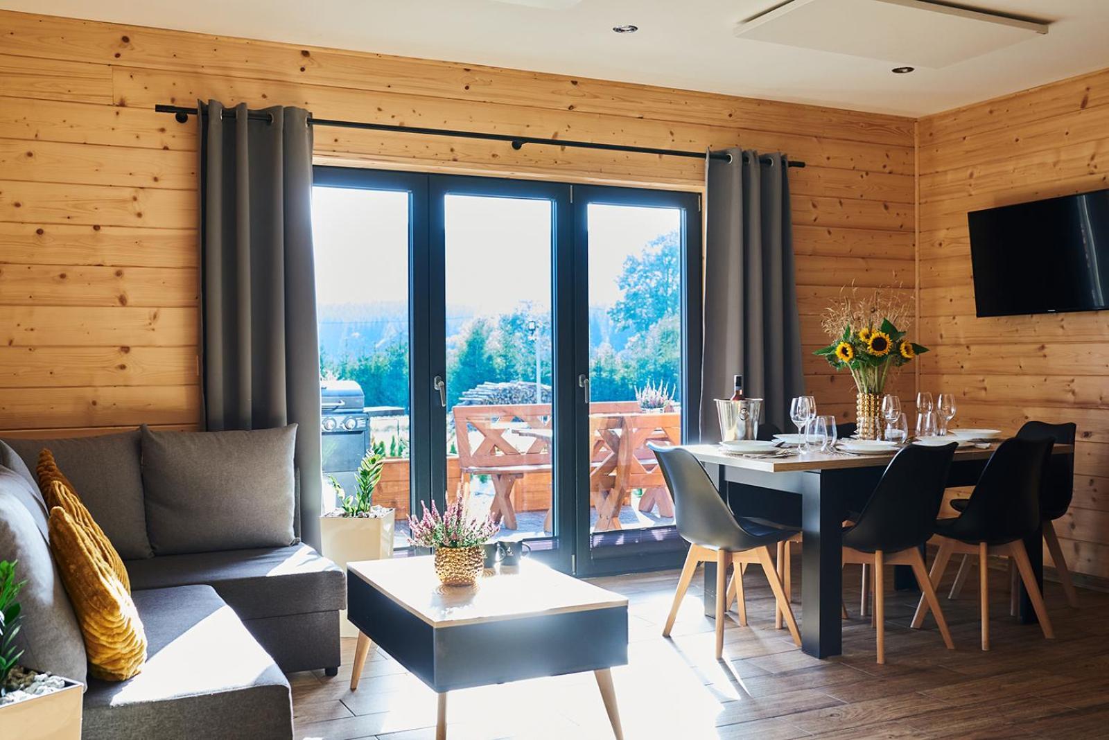 Osada Orlica Klimatyczne Domki Z Widokiem Na Gory I Termalnym Spa Sauna Jacuzzi 4 Km Od Zieleniec Ski Arena Lasowka Exteriör bild